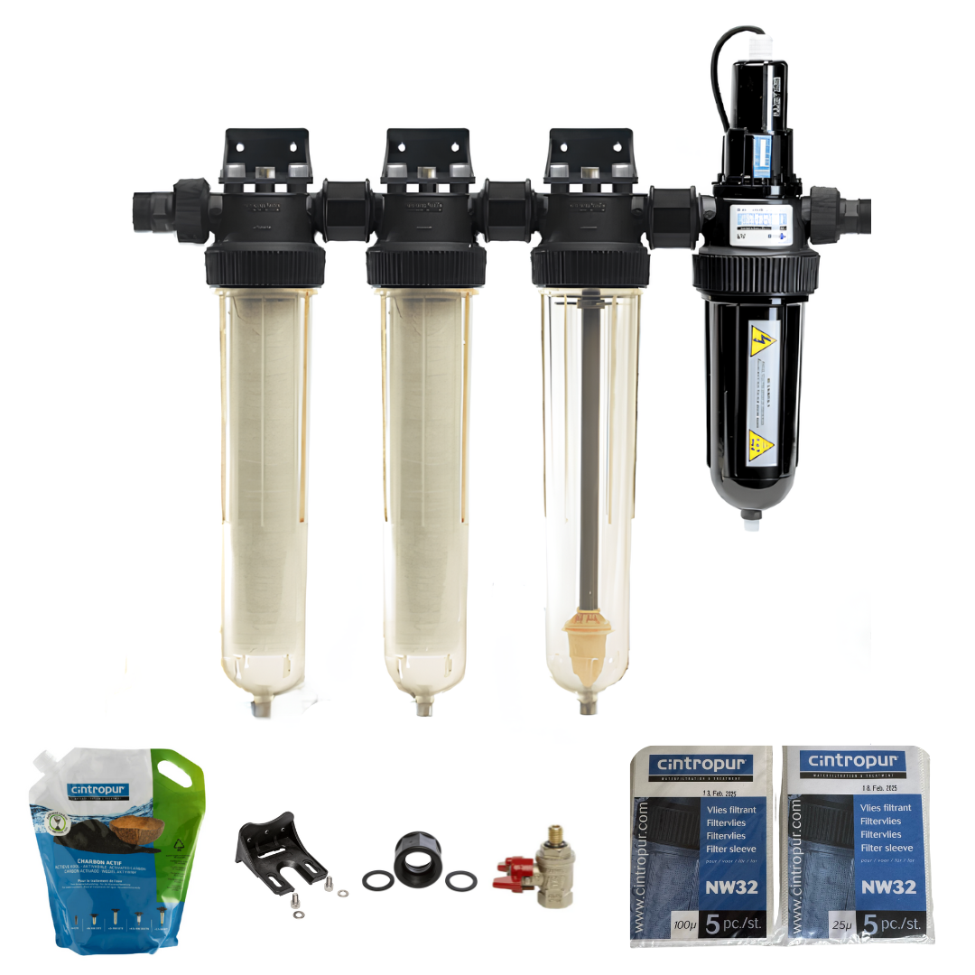 NW32 UV Complete – Fire filtertrin for maksimal vandrensning