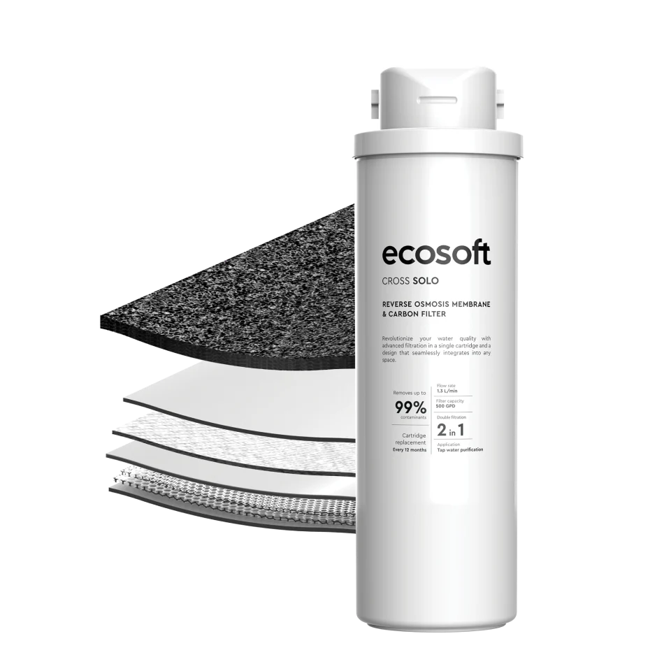 Udskiftningsfilter til Ecosoft CROSS Solo