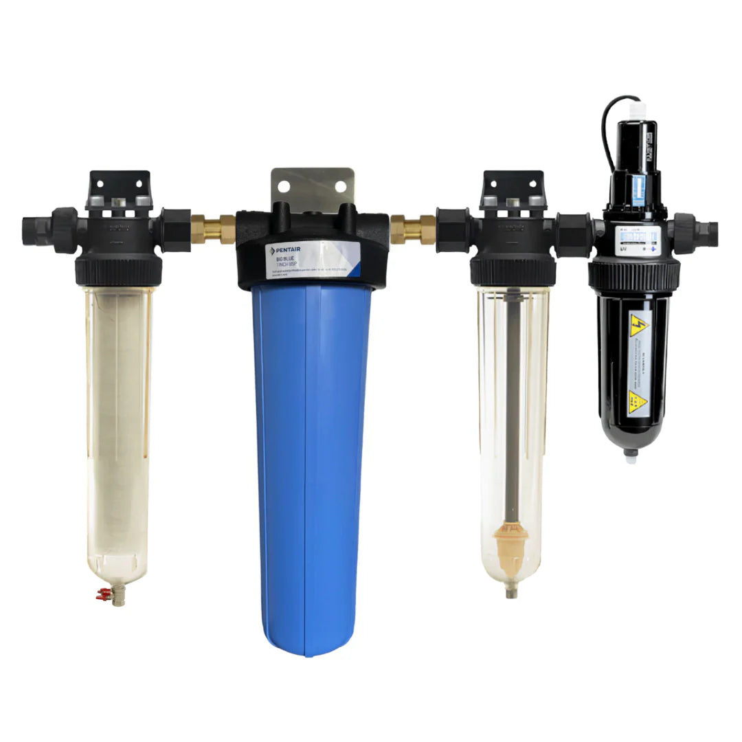 NW32 Partikel–Jern–Kul–UV | 4-trins Vandfilter