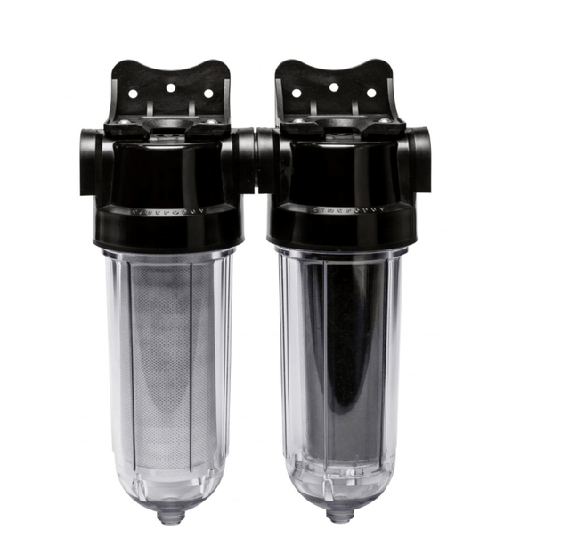 Vattenfilter egen brunn SL240 Duo - Partikel & Kol - filtrering Cintropur - Vattenfilterhuset