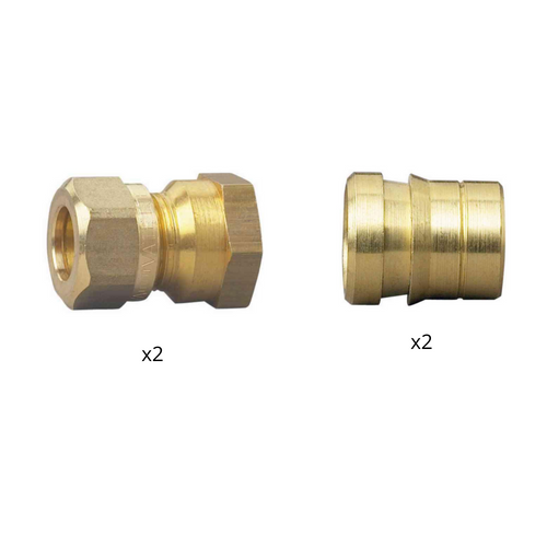 Tilslutningssæt 22 mm til 1 tomme – Til filtre med 1” gevind